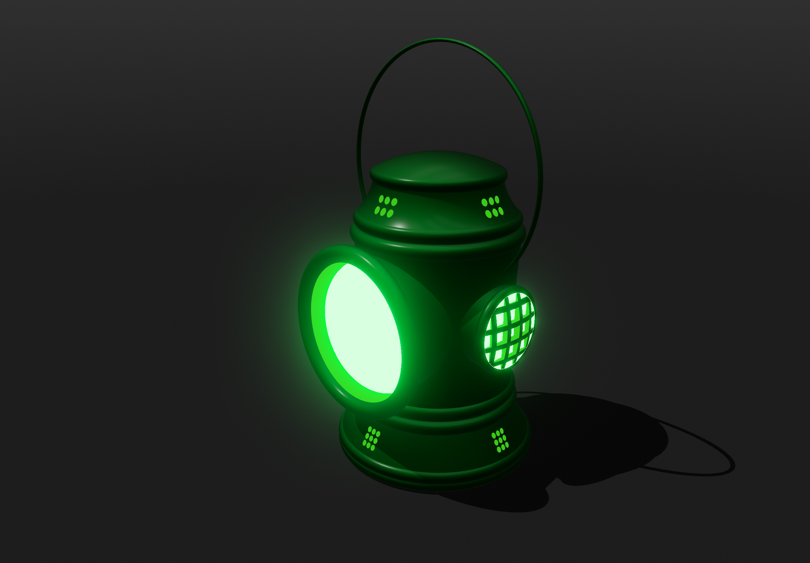Green Lantern Power Battery - Alan Scott v1.0 - Green Lantern render
