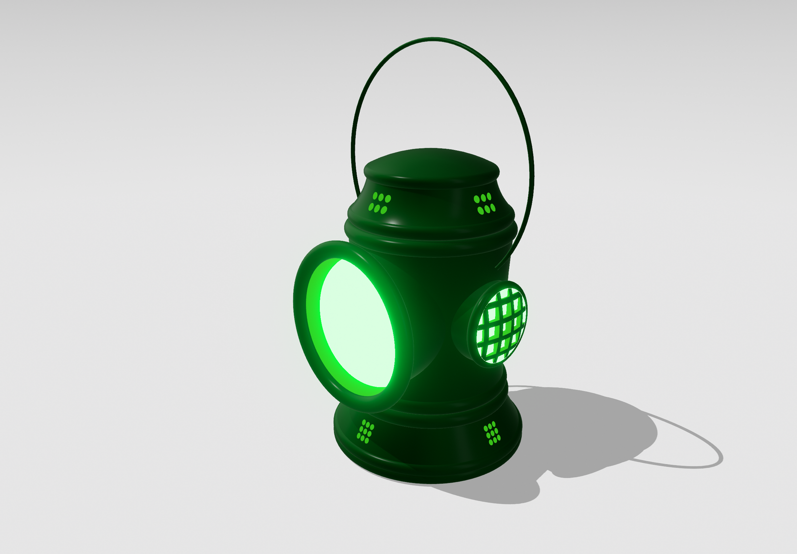 Green Lantern Power Battery - Alan Scott v1.0 - Green Lantern render