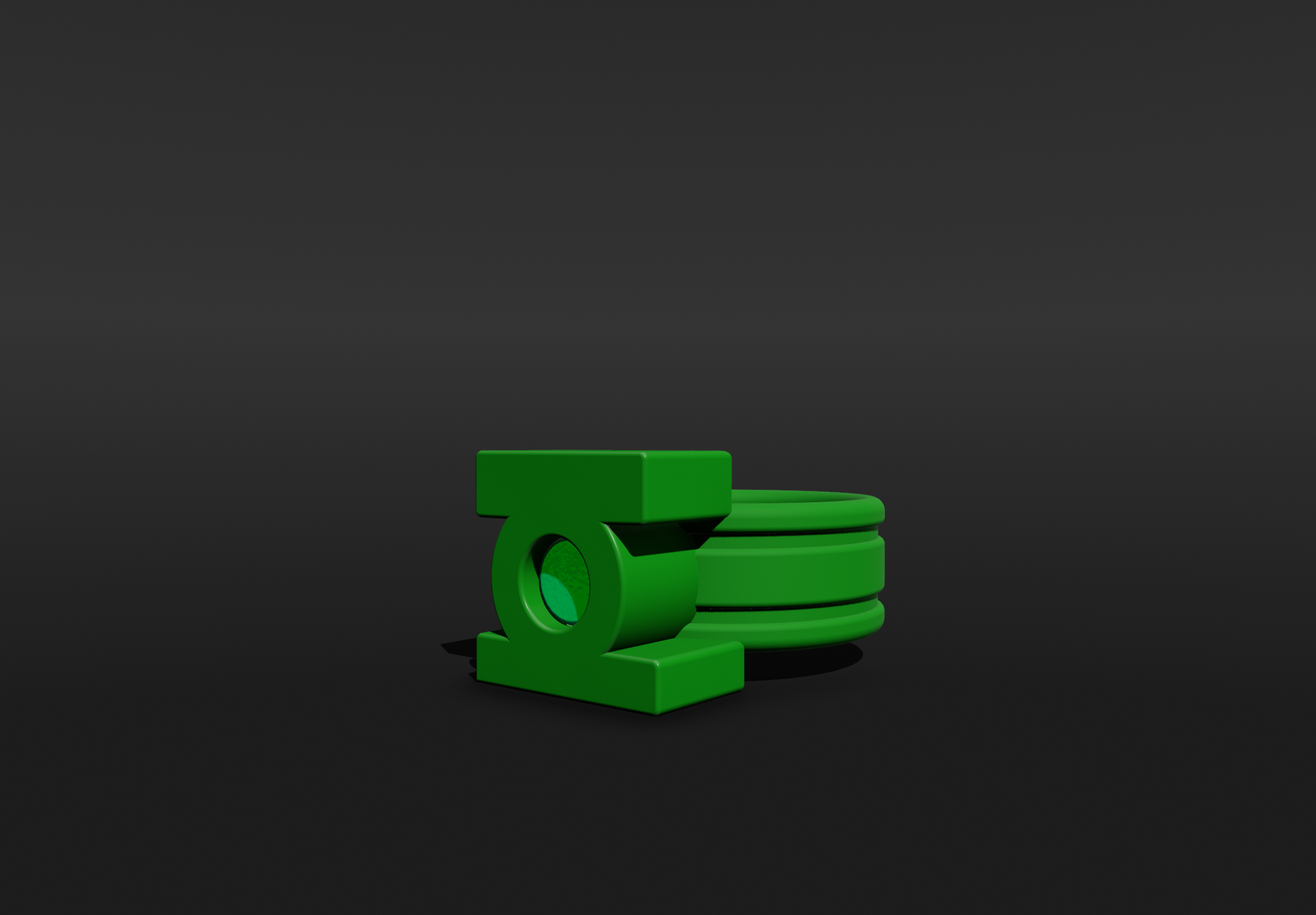 Green Lantern Ring - Kyle Rayner (Comic) - Green Lantern render